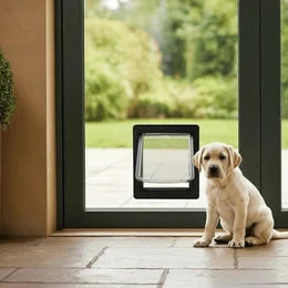 In Glass Dog Door